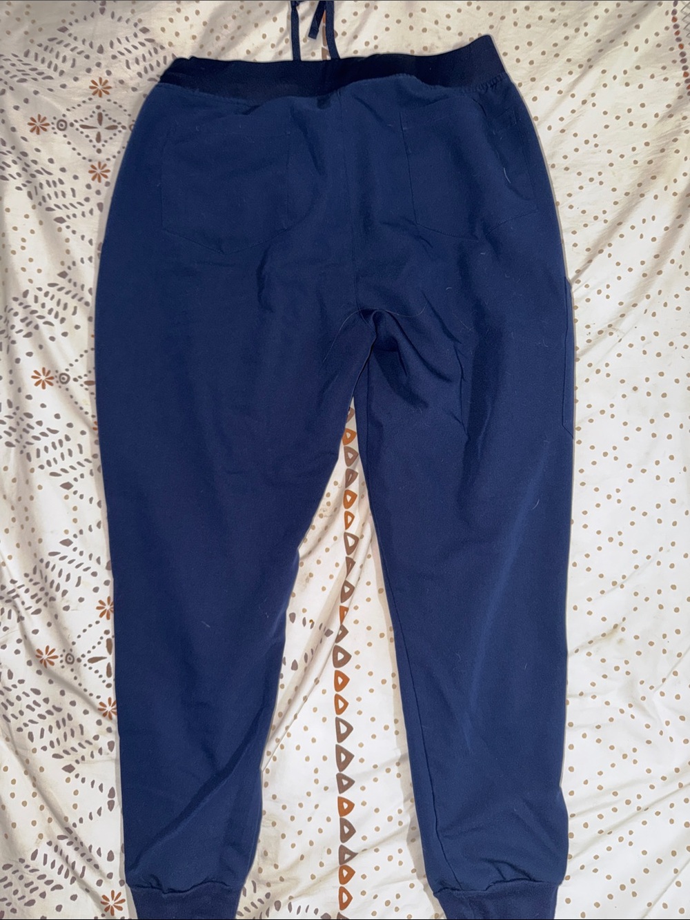 Women’s Navy Blue Scrub Jogger Pants - Professional Lightweight Set - Picture 8 of 8
